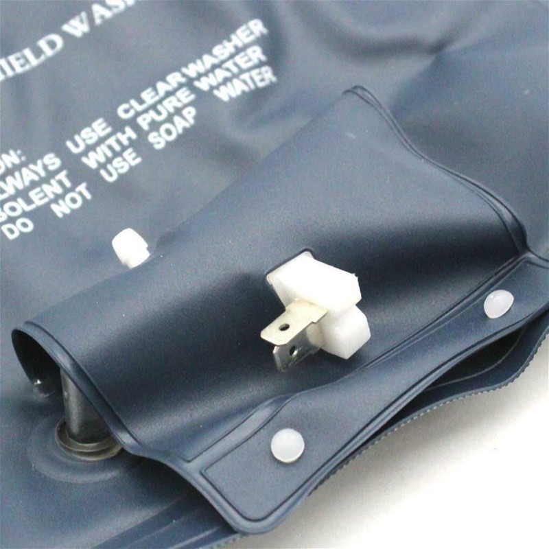 Wash Bottle Bag Kit, 12V Pump Cleaning Tool, Universal Windshield