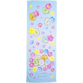 Marushin 6575016600 Bath Towel for Kids, Sumikko Gurashi, Beach, Sea, Pool, Summer