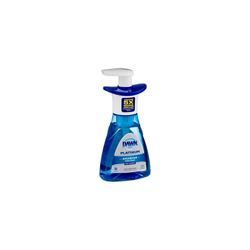 Dawn Direct Dishwashing Foam Hand Soap, Fresh Rapids, 10.1-Ounce Bottles
