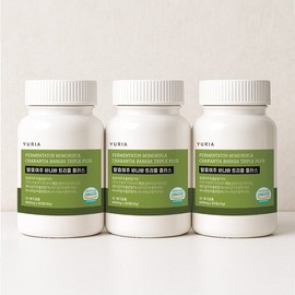 유리아 국산 발효 여주 바나바 트리플 플러스 3박스 600mg x 180정 6개월분 Yuria Domestic Fermented Bitter Melon Banaba Triple Plus 3 Boxes 600mg x 180 Tablets 6-Month Supply