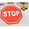 Stop Sign Non-Slip Doormat/Mat for Office and Room and Driving