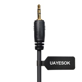 UAYESOK Acoustic Tube Radio earpiece for Cobra Walkie Talkie (2 Pack)