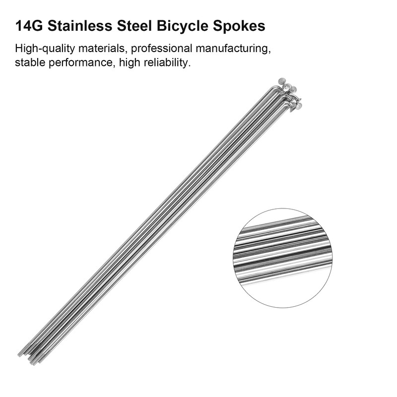 Bicycle Spokes Set, 143 mm / 168 mm / 193