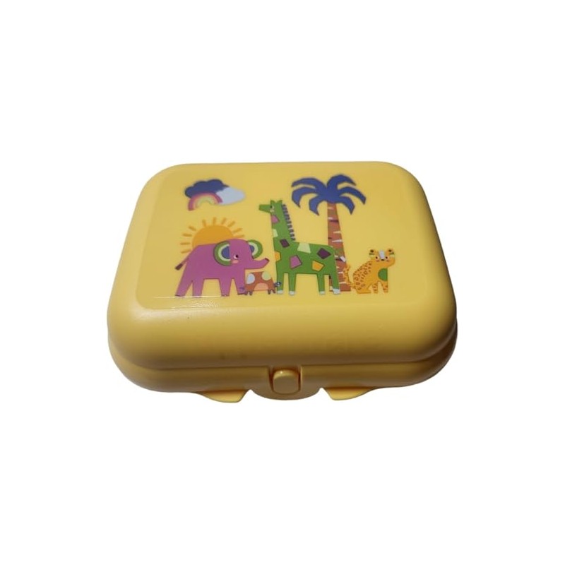 Tupperware To Go Twin gelb Safari Größe 2 Brotdose Twin