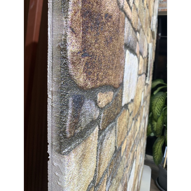 Dundee Deco 3D Wall Panels - Cladding Brown Off-White Stone