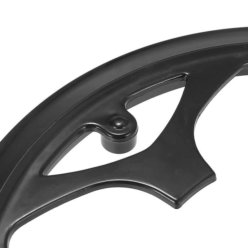 X AUTOHAUX Motorcycle Crankset Chain Wheel Cover Wheel Cap Wheel