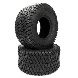 Parts-Diyer 18x9.50-8 Lawn Mower Tires 18x9.5x8 Garden Tractor Turf Golf Cart Tires Tubeless 4Ply Set of 2