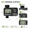 Programmable Sprinkler Timer for Lawn & Garden – Dual Outlet