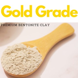 Bentonite Clay Powder 8oz | Pure & Natural for Face Body and Skin| by Amriel Co.