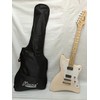 Ktone White 6 String Electric Guitar, Free Gig Bag