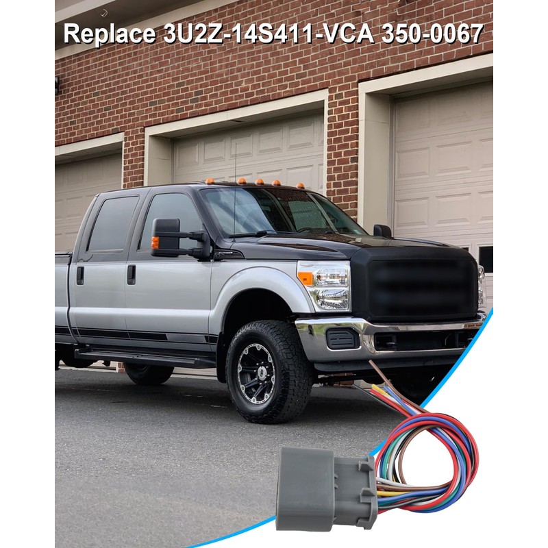 Vaticas Transmission Solenoid Wire Harness Repair Kit Replace 350-0067 3U2Z-14S411-VCA,