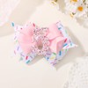 YHXX YLEN 1 PACK Birthday Hair Bow Hair Clips for