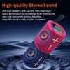 2 in 1 Magnetic Split Bluetooth Speaker, Color Blocking Waterproof