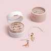 Macaron Portable Jewelry Case Gift Set for Earrings, Necklaces, and Bracelets NO.2 5ea