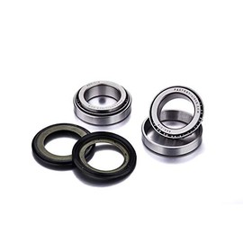 [Factory Links] Dirt Bike Steering Stem Bearing Kits compatible with Honda: CRF 250R (10-13), CRF 450R (09-12)
