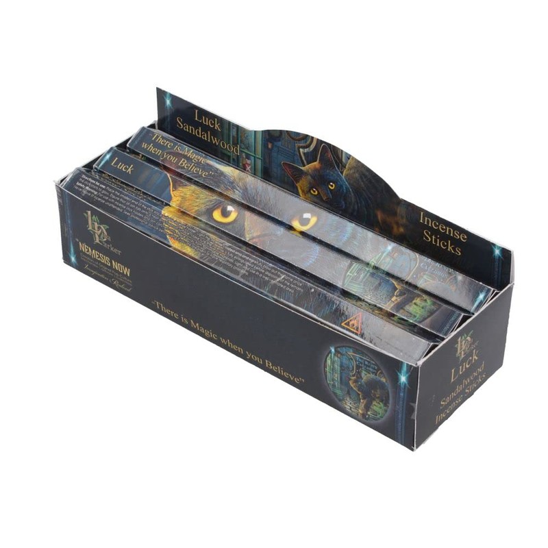Nemesis Now Lisa Parker Luck Incense Sticks Sandalwood, Black