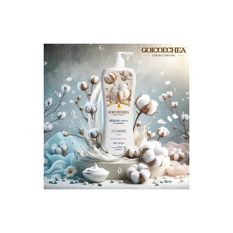 GOICOCHEA Crema Corporal para piel seca con sérum de semilla