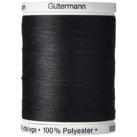 Gütermann enthältl Gewinde, Polyester, Schwarz, 1000 m