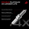 A Plus Auto Ignition Coil Spark Plugs Pack for Jeep