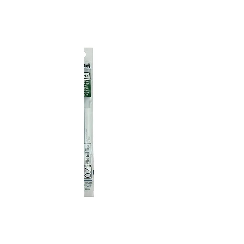 PENTEL LR7 Gel Rollerball Pen Refill Olive Green