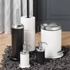Sealskin Acero Soap Dispenser, Stainless Steel, Black, 9.2 x 10.2