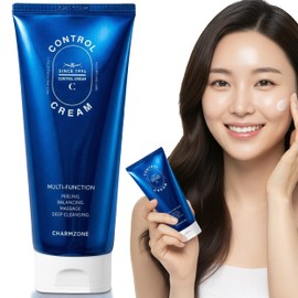 CHARMZONE Crema Control [Nueva Versión]  Crema Exfoliante Coreana Para Rostro Y Cuerpo, Ideal Para Masajear Y Eliminar El Sebo Y Las Células Muertas  