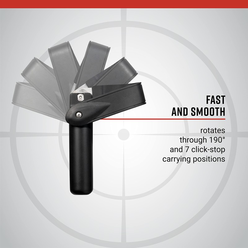 ASP Revolution Baton Scabbard, Polymer Baton Holder Case for ASP