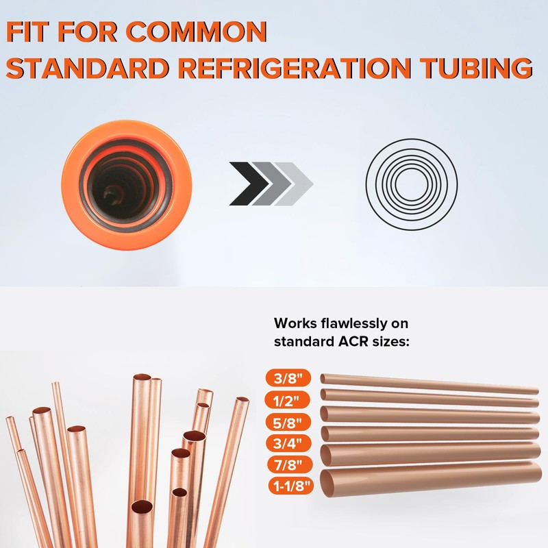 XQIQX TFXNPB Nitrogen Purge Boot, HVAC Nitrogen Purge Tool for