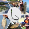 Fishing Circle Hooks Offset Fish Hook Saltwater,Barbed Live Bait Hooks