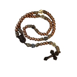 Intercession Paracord Rosary (Antique Copper)