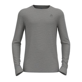 Odlo Intimo termico da uomo Merino 200 I Intimo Merino da uomo I Maglia termica a maniche lunghe con collo rotondo I Uomo