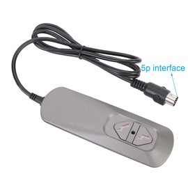 EBTOOLS Controlador de sofá eléctrico de 2 Botones, Interruptor de Control Manual de elevación reclinable Universal de 5 Pines, Control Manual de sillón reclinable eléctrico, para Silla elevadora y
