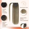 Sunny Hair Ponytail Extension Human Hair Wrap Around Ponytail Extension