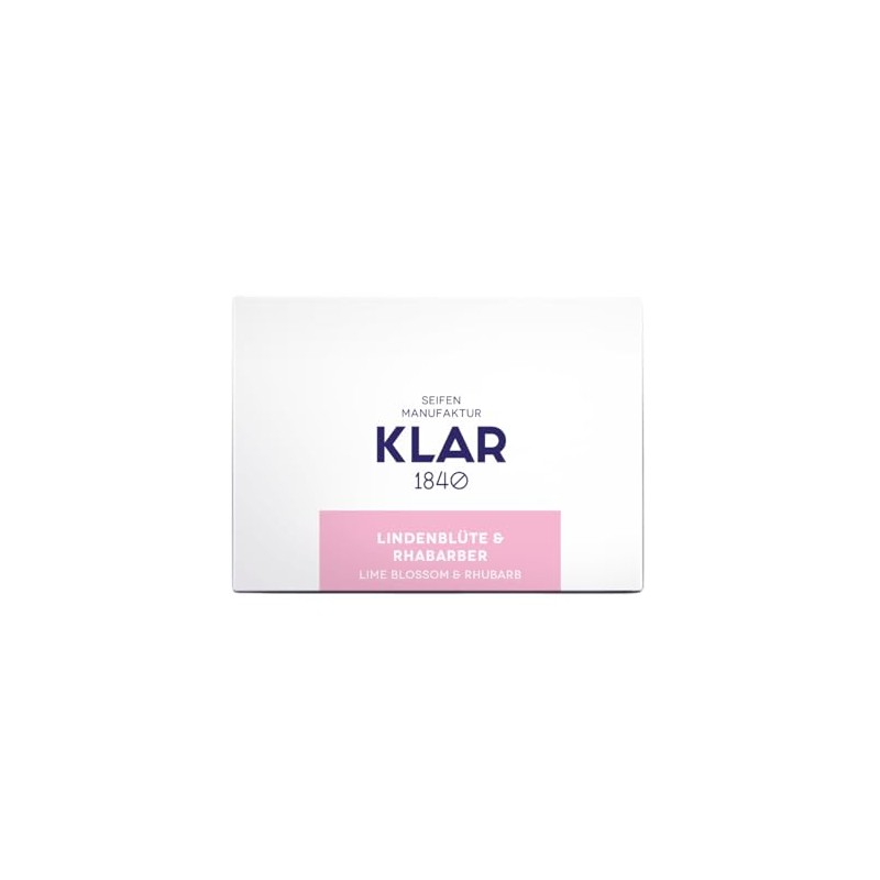 Klar's Exclusive Soap Lime Blossom & Rhubarb 135 g