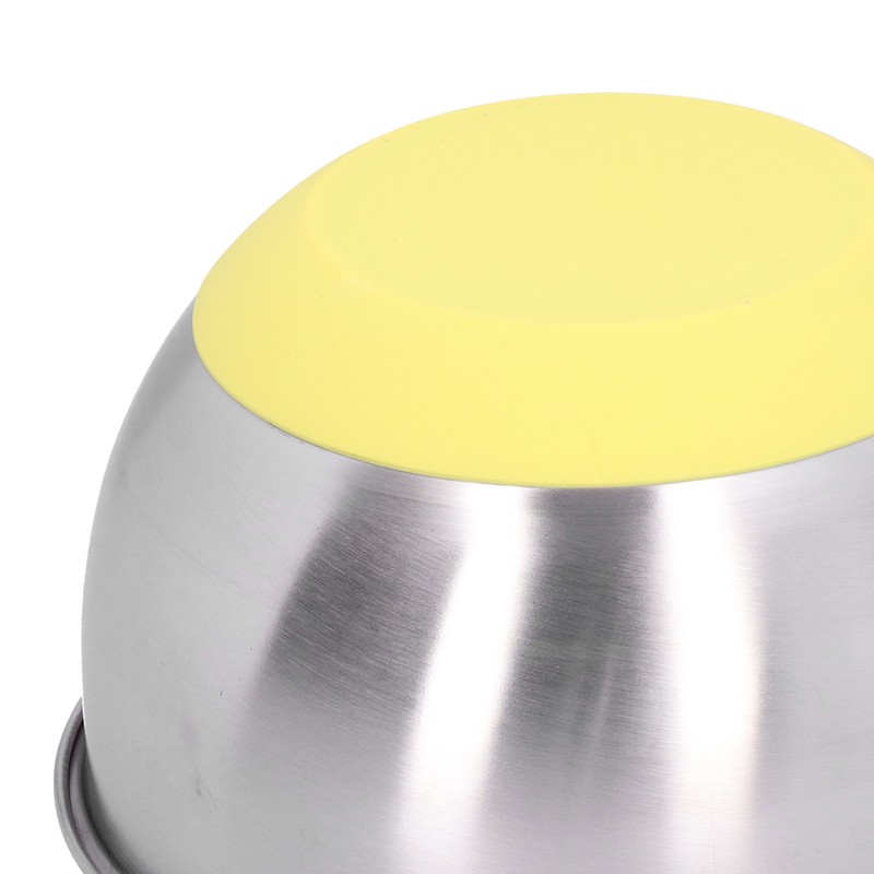 Egg Beating Bowl Baking Basin Stainless Steel Mixing Bowl with