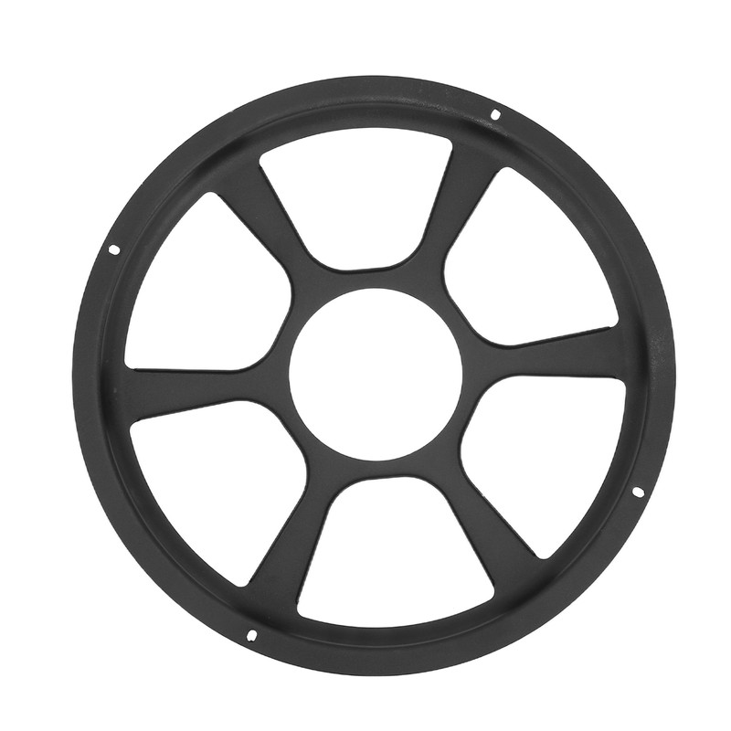12in Car Speaker Protective Mesh Cover Grille Carbon Black Universal