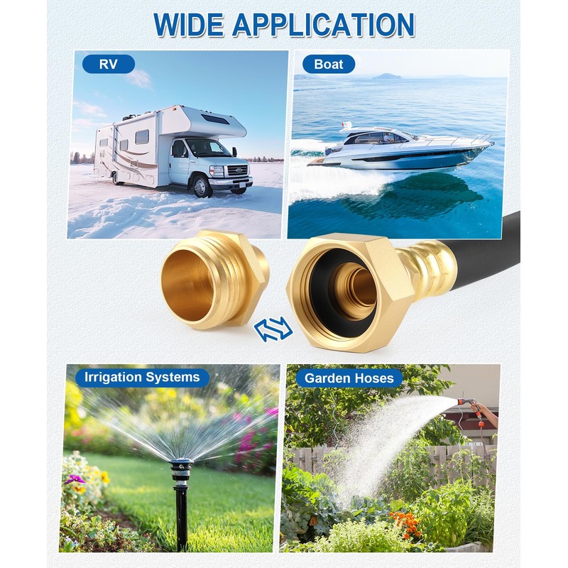 SINGARO RV Winterizing Sprinkler System Kit for Motorhome Boat Camper