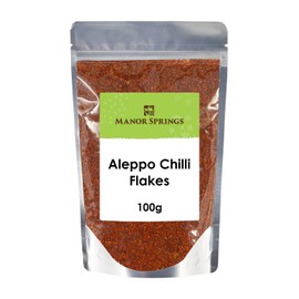 Aleppo Chilli Flakes (Pul Biber) 100g by Manor Springs