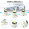 HZEL 10PCS Car T3 Neo Wedge Led Bulbs, 8mm Base