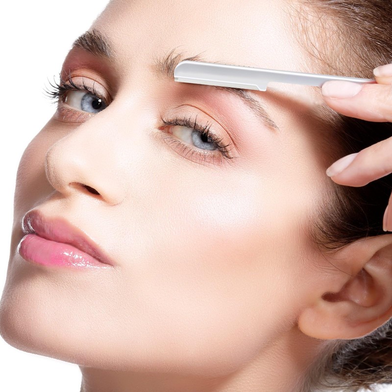 10 Pieces Eyebrow Razor for Women Facial Shaver Razor Brow