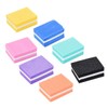 Healvian 63pcs Mini Sponge Nail File Double-sided Polishing Tool for