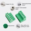 Willwewon Set of 5 Pin 2EDGRK 5.08 mm Pitch Pluggable