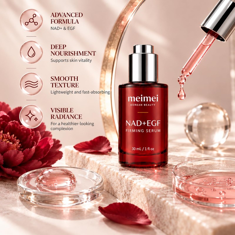 Meimei Firming Serum with EGF & Collagen for Face &
