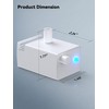 Wireless Pump Replacement for DCIOGAT 118oz/3.5L Smart Cat Water Fountain,