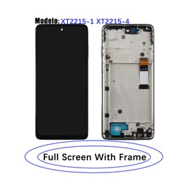 Screen Replacement for Motorola Moto G Stylus 5G 2022 XT2215-1 XT2215-4 LCD Display Touch Digitizer Assembly with Frame with Repair Part Tools