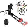 Flantor Bike Wall Mount Rack - Heavy-Duty Foldable Vertical Bicycle