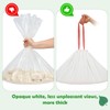 SZEE 120 Pack Automatic Litter Box Waste Bags, Drawstring Litter