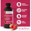 LorAnn Strawberry Emulsion, NAC, 4 ounce bottle