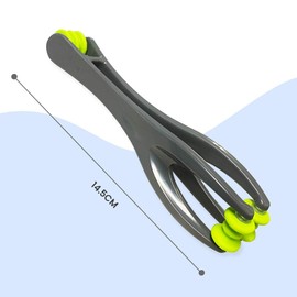 ResultSport 2-in-1 Finger & Hand Massager Roller – Non-Slip Grip Trigger Point Tool with 2 Massage Options for Blood Circulation, Stress Relief, Stiffness, Tingling, Arthritis/Carpal Tunnel Pain