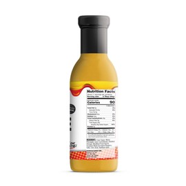 Kosmos Q Pineapple Heat BBQ Glaze, Sweet and Spicy Glaze for Ribs, Chicken, Pork, and Brisket, Thick Competition-Style BBQ Glaze with Real Pineapple and Scorpion Peppers, American Made, 15.5 Oz Bottle